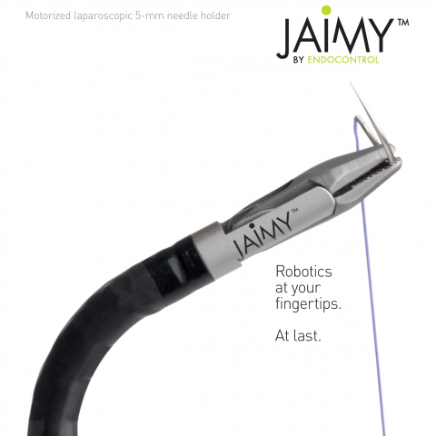 Endocontrol JAIMY Motorized laparoscopic 5mm needle holder